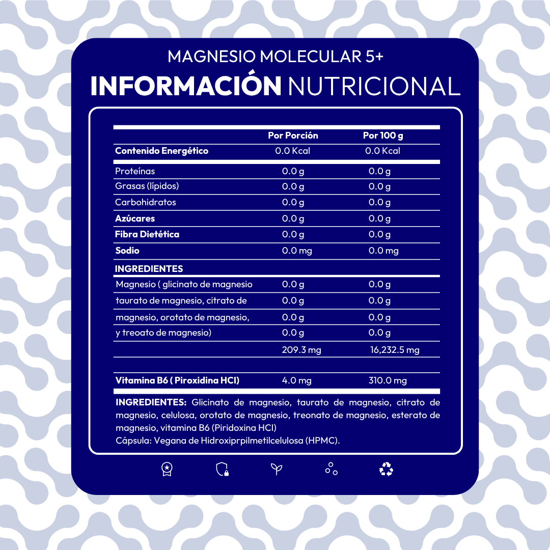 Magnesio Molecular 5+ ®